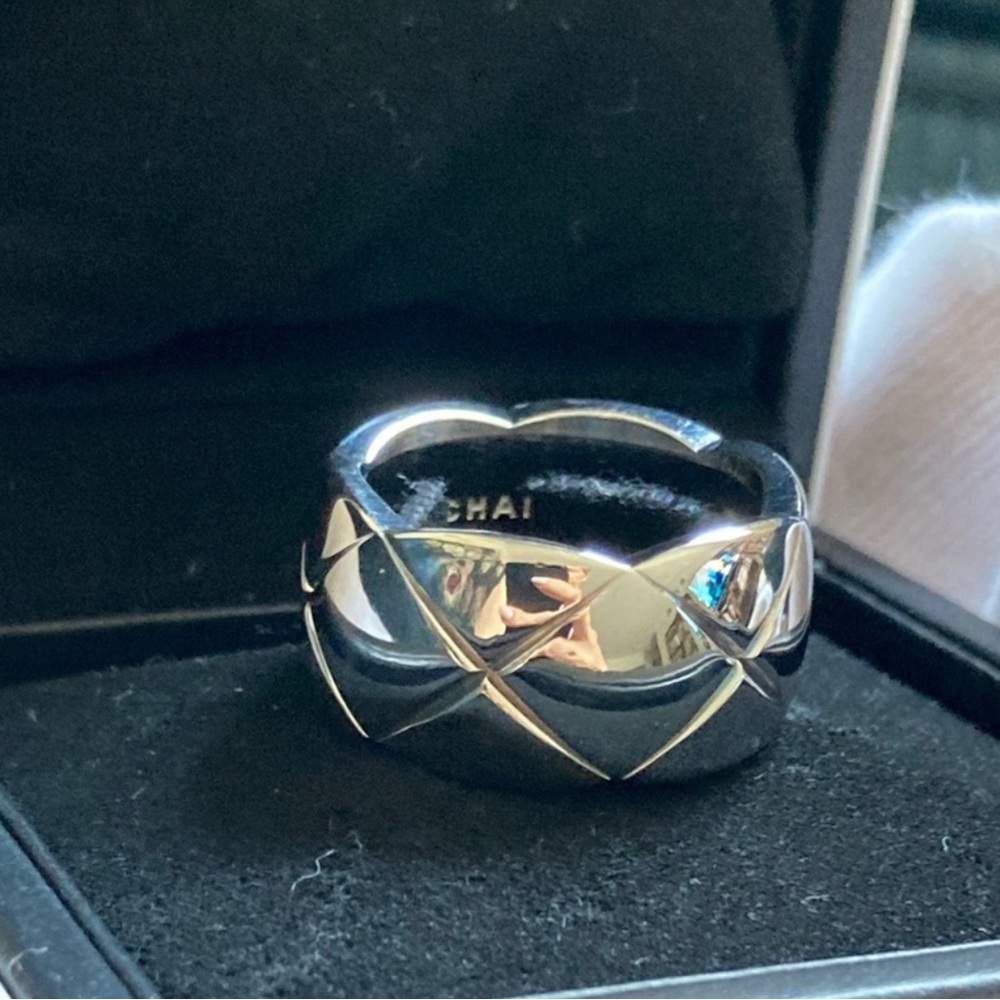 Coco crush large white gold ring - Picture 7 of 8